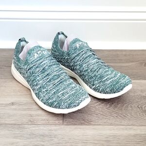 APL Athletic Propulsuon Labs Men's Techloom Wave Sneakers Green Size 10 NIB